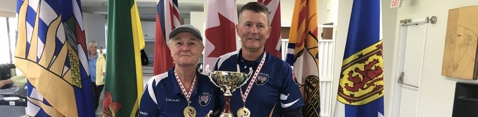 Slide 268 Nationals Gold in Mixed Pairs